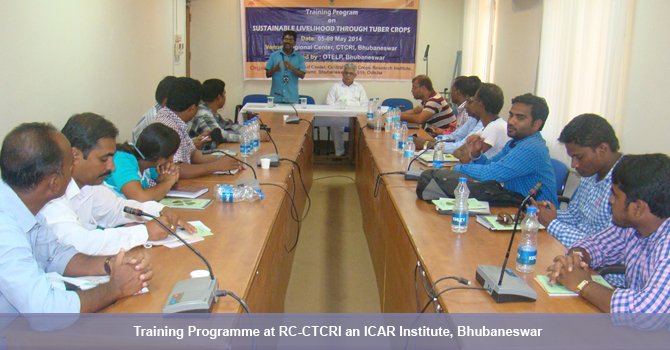 Unemployed youth from OTELP villages  are getting vocational training at CUTM, Jatni